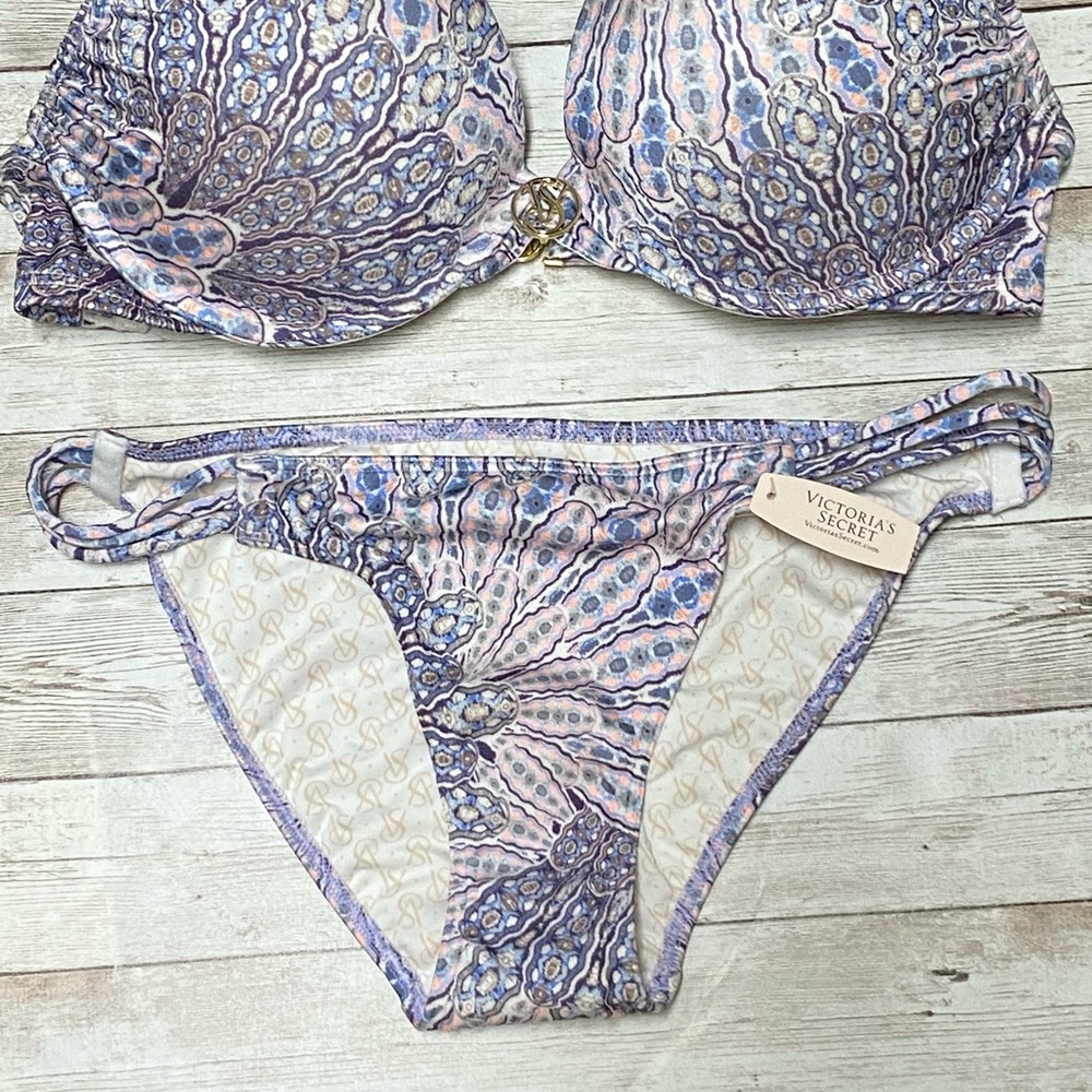 Victoria’s Secret Bombshell Bikini Set 34C/Small - Picture 6 of 11